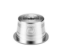 Phefop Capsule di caffè Riutilizzabili, Acciaio Inossidabile 304, 46x26mm | Ricarica il Tuo caffè, Risparmia Denaro e Riduci gli Sprechi, Gestisce L'alta Pressione, Adatto a K-Fee e Caffitaly, per la