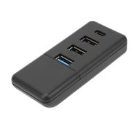 Phefop CAR USB Hub, Sostituzione per Y 3 2021, 3 Porte USB A e 1 di Tipo C, Trasferimento e Ricarica Rapidi, Design Compatto, Chip di Grado Automobilistico