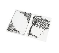 Phefop Cartelle per Embossing in Plastica 14,7x10,4 Cm per Creazione di | Plastica Resistente All'usura, per Scrapbooking e Inviti, Compatibile con le più Diffuse Macchine per Embossing