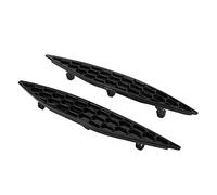 Phefop Catarifrangenti per Paraurti Posteriore, Set ABS Nero Lucido per MK7 2013-2016, Include 2 Pezzi, Sostituzione Diretta per Stile Esterno Auto Migliorato