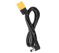 Phefop Cavo di Alimentazione Goggle FPV, Connettore della Batteria Dell'interfaccia XT60 Lunghezza del Cavo 48 Pollici, Spina DC, Resistenza All'usura, Anti -invecchiamento, Alta