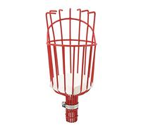 Phefop Cestino per la Raccolta della Frutta, Materiale in Ferro con Cuscino in Schiuma, Strumento di Raccolta Leggero Facile della Frutta a Casa o nel Frutteto