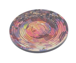 Phefop Coinvolgente Giocattolo Puzzle Rotante, Gioco di Esercizi per il Cervello in Plastica, Promuove la Calma e il Sollievo Dallo Stress per Bambini e Adulti (Mongolfiera)