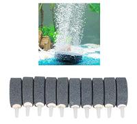 Phefop Confezione da 10 Pietre per d'aria per Acquario, Accessori per Pompa d'aria, Disco per Pompa per Stagno, Piastra per Ossigeno per Acquario, Materiale di Sabbia, Diametro 4 Cm, per