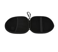 Phefop Custodia per Cuffie Custodia Rigida in EVA 21,5 X 18 X 6 Cm Design Compatto per Viaggi Pendolari Uso da Scrivania per Cuffie MDRXB450 950AP Leggero Nero (BLACK)