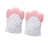Phefop di Silicone per Bambini tra la Riduzione del Dolore Evitare Graffi Che Stimolano il Rosa per più di 3 Mesi
