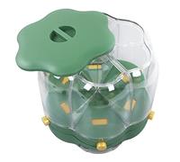 Phefop Dispenser per Alimenti, Contenitore per Cereali Impilabile a Strato Singolo a 6 Griglie, Ideale per Organizzare Frutta Secca, Riso e Muesli - Realizzato in ABS e PET (Verde 6,5 kg / 14,33