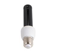 Phefop E27 15W Ultraviolet Fluorescente Blacklight Blacklight Killing Light per la Verifica Dell'ID, Ideale per Night Club e Feste Materiale di Vetro (Colore assortito)