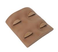 Phefop False Ciglia Estensione Pratica Manichino Capo di Allenamento Realistico per Innestare i Novizi e la Visualizzazione del Negozio (BROWN)