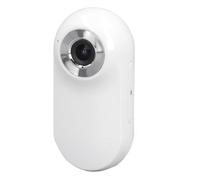 Phefop Fotocamera per Collare per Gatti, Connessione OTG, Registrazione Video, Fotocamera Magnetica per Animali Regolabile, Design a Clip con Obiettivo Grandangolare (WHITE)
