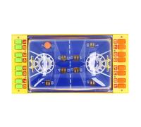 Phefop Giocattolo da Gioco di Basket al Coperto, Materiale Plastico, Divertimento per Due Giocatori, Migliora la Destrezza delle e Le capacità Cognitive, Ideale per Bambini e Amici (Yellow)