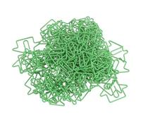 Phefop Graffette a Forma di Casa, Graffette in Filo di Ferro Segnalibri 100 Pezzi con Scatola Trasparente, Clip Decorative per Agenda da 3,5 X 2,5 Cm per Agenti Immobiliari, Casa, Ufficio, Aula