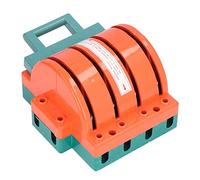 Phefop Interruttore A Coltello da 100 A, Interruttore Elettrico A Doppia Corsa A 4 Poli Ritardante di per Elettrodomestici e Sistemi di Alimentazione