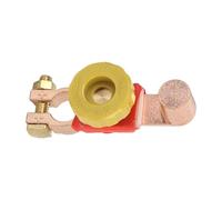 Phefop Interruttore Staccabatteria per Auto, Isolatore Batteria Durevole in ABS e Ottone per Applicazioni Marine e Camion ATV RV 6V 12V 24V