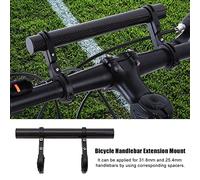 Phefop Invia Un Ampio Supporto per la Luce in Bicicletta in Fibra di Carbonio per Il Supporto per Biciclette Doppio in Velocimetro per la Progettazione della Forza, Rompendo Il Limite di Spazio per