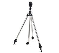 Phefop Irrigatore Rotante per Prato, Irrigatore a Treppiede Regolabile in Acciaio Inossidabile da 30 a 360° di Irrigazione a Treppiede Atomizzante per Irrigazione Dell'Irrigazione del