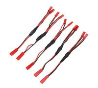 Phefop JST Plug Splitter Silicone Rame JST Femmina a 2 Maschio Y Cavo Cablaggio Prolunga da 15,5 Cm per Motore RC Adattatore ESC Mini 030 050 180 Motori