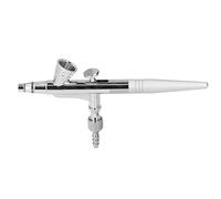 Phefop Kit Aerografo G1/8 Penna Spray per Vernice in Ottone con Blocco del Grilletto per Decorazioni Domestiche e Stampa di Modelli (Calibro 0,4 mm)