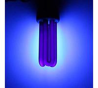 Phefop Lampadina UV da 40 W, Luce Nera Ultravioletta E27 con Lunghezza D'onda di 365 Nm per Rilevamento della Fluorescenza e Verifica della Valuta (A)