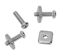 Phefop Le Viti di Navigazione con Pinne a Pala Longboard Non Sono Tossiche per Le Piastre, Facili da Serrare per la Tavolozza della Tavolozza (M5*19mm)