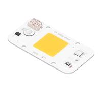Phefop LED Mazorca Chips Pannello Luce per Fai -da -te, Alta Lampada Bianca Calda Brillante per il Traffico e L'illuminazione del Paesaggio, 1 X Chip a LED, 220 V. (Luce calda 20W)