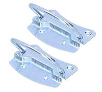 Phefop Maniglie per Alveare 2 Pezzi, Maniglia per Scatola in Acciaio Inossidabile per un Facile Spostamento, Accessorio Resistente per l'apicoltura, 4,3x3,9 Pollici per Qualsiasi Alveare