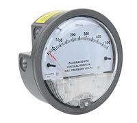 Phefop Manometro Differenziale Quadrante in Alluminio NPT da 1/8 Pollici Ad Alta Precisione
