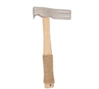 Phefop Martello per la Riparazione del Tetto, Ascia di Copertura Magnetica con Magnete Forte, Manico in Legno, Scorrimento, Coltello da utilità Integrato e Artiglio per Unghie, per un