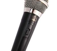 Phefop Microfono Super Cardioide, Microfono Dinamico per Voce Cablato con Struttura in Lega di Zinco, Risposta da 40 Hz a 18 KHz, Cavo da 3 Metri, per Conferenze di Canto Karaoke e Intrattenimento