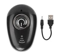 Phefop Mini Auricolare Bluetooth, Multi-Point, 10m, Avviso Vocale (S650) | Adattamento per Uso Attivo, Commutazione Doppio Dispositivo, Avviso Vocale ID Chiamante, Chiaro, per Guida o Esercizio