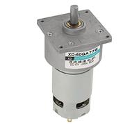 Phefop Mini Motoriduttore DC DC 12V 24V 35W CW CCW Reversibile (12v600 giri/min)