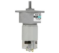 Phefop Mini Motoriduttore DC DC 12V 24V 35W CW CCW Reversibile (24V30 giri)