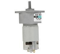 Phefop Mini Motoriduttore DC DC 12V 24V 35W CW CCW Reversibile (24V600 giri/min)