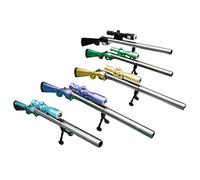 Phefop Modello Giocattolo Penna Firma, Penna Firmata, Penna Gel Luminesta, Pinna Giocattolo Che Cattura gli Occhi con 5 Colori Sono Casuali per la Celebrazione Dell'anniversario (casuale)