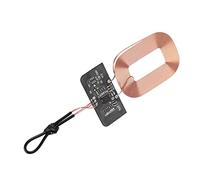 Phefop Modulo Ricevitore di Ricarica Wireless Scheda di Circuito Standard 5W 5V 1A con Protezione da Cortocircuito Distanziatore Magnetico per Progetti di Ricarica e Aggiornamenti del Telefono Fai