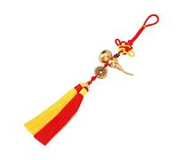 Phefop Monete Cinesi di Zucca Rame Fortunata per felicità Feng Shui a Sospensione Ornamento, Materiale Durevole per la Decorazione degli Uffici per la Casa