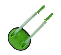 Phefop Morsetto per Sacchetti in Plastica per Alimenti, Resistente Scaffale per Congelatore da con Base Antiscivolo, Organizer per la Preparazione degli Alimenti Facile da Usare per Casa e (GREEN)