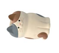 Phefop Ornamento per Gatti, Scultura con Supporto per Telefono da Scrivania per Gatti Carini, Statuetta di in Resina Sintetica, Decorazione Leggera per per il Giardino di Casa e Ufficio (Gatto