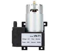 Phefop Pompa a Vuoto Mini DC, Pompa a Pressione Negativa 12v 10w a Pressione Abbastanza Elettrica per gli Acquari Ossigeno Circola Apparecchiature per la Casa Elettrodomestici (DC12V)