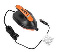 Phefop Pompa Dell'Aria Ad Alta Pressione 12V, Pompa Elettrica Digitale con Schermo LCD 0-16 PSI, Compressore di Auto Portatile per Paddle Board, Barca Gonfiabile, Materasso Ad Aria