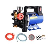 Phefop Pompa Elettrica a Pistone a Doppio Cilindro, Spruzzatore da Giardino Ad Alta Pressione in Acciaio Inossidabile con Potenza 200 W e Portata 16 L/min per Uso Agricolo (60 V)