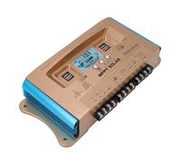 Phefop Regolatore Solare per Energia Eolica, Regolatore di Carica Solare Eolica ABS MPPT 12V 24V 36V 48V 60V 30A Display LCD Uscita USB per Utenti di Sistemi Solari Eolici per Illuminazione Stradale