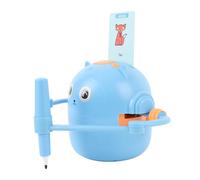 Phefop Robot da Disegno Intelligente per Bambini, Robot da Disegno Educativo Interattivo per Bambini con Interazione Vocale 100 Parole di Parole e 12 Pneuli per Le Penne Che Imparano (Blue)
