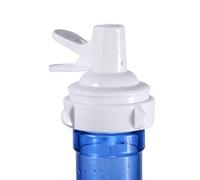 Phefop Rubinetto Erogatore con Valvola per Bottiglia D'acqua in Plastica Bianco per attività Sportive in Campeggio Domestico