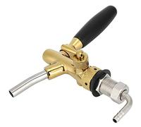 Phefop Rubinetto per Birra Regolabile Filettatura G5,8 Ottone Acciaio Inox | Dispenser Resistente per Bar di Casa, Ristoranti e Pub, Compatibile con la Maggior Parte dei Fusti e dei Fusti per Cola,