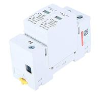Phefop Scaricatore di Sovratensione 2P 40kA 420V, Guida DIN Livello 2 | Risposta Rapida a Spike 0.2s, Spegnimento Ad Magnetico, Guida a Clip per Pannelli, per Elettricisti e Proprietari di Casa