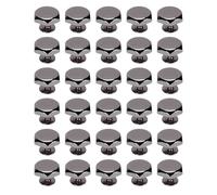 Phefop Set di Viti per Rivetti Esagonali in Lega di Zinco, Kit in Metallo Resistente per Abbigliamento e Artigianato, 30 Set Assortiti con Rivetti da 12 Mm e Viti da 6 Mm per Borse e Scarpe (#3)