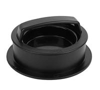 Phefop Stampo per Hamburger 3 in 1, Plastica ABS Antiaderente, Lavabile in Lavastoviglie, Perfetto per Hamburger e Torte Professionali Nelle Cucine Domestiche