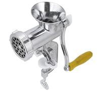 Phefop Tritacarne Manuale, Lega di Alluminio Manovella Insaccatrice per Salsicce Supporto da Tavolo Tritacarne per Pollo Manzo Ossa Piccole Funghi Peperoncino Domestica