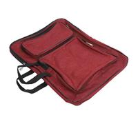 Phefop Zaino Portfolio Artistico, Materiale in Nylon Impermeabile con Cinghie Regolabili, per Materiali Artistici per Bambini e Archiviazione di Opere d'arte 8K (rosso)